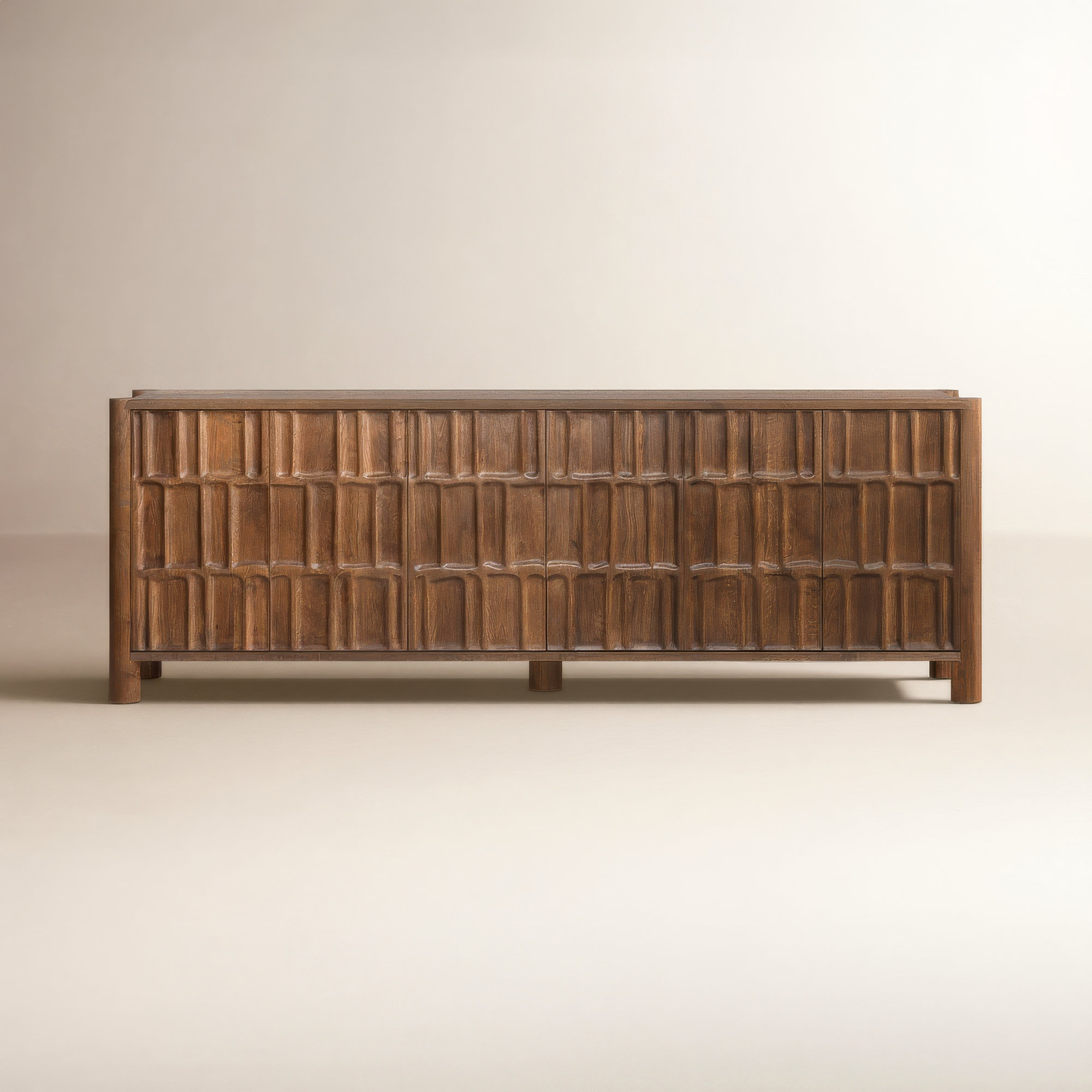 Junie 98'' Sideboard, Brown