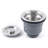 16.9'' W Drop-In Single Bowl Stainless Steel Kitchen Sink w/ Faucet