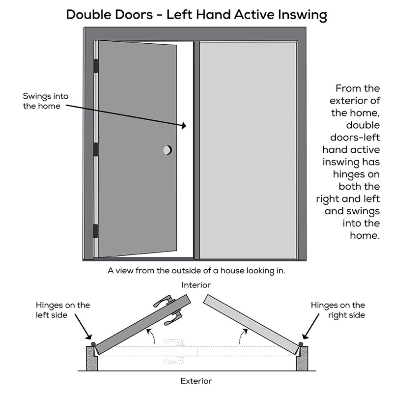 81.75'' Clear Glass Fiberglass Front Entry Door