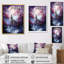 Carrousel éternelle IV de la grande roue mauve, reproduction sur toile-91437314-91437316