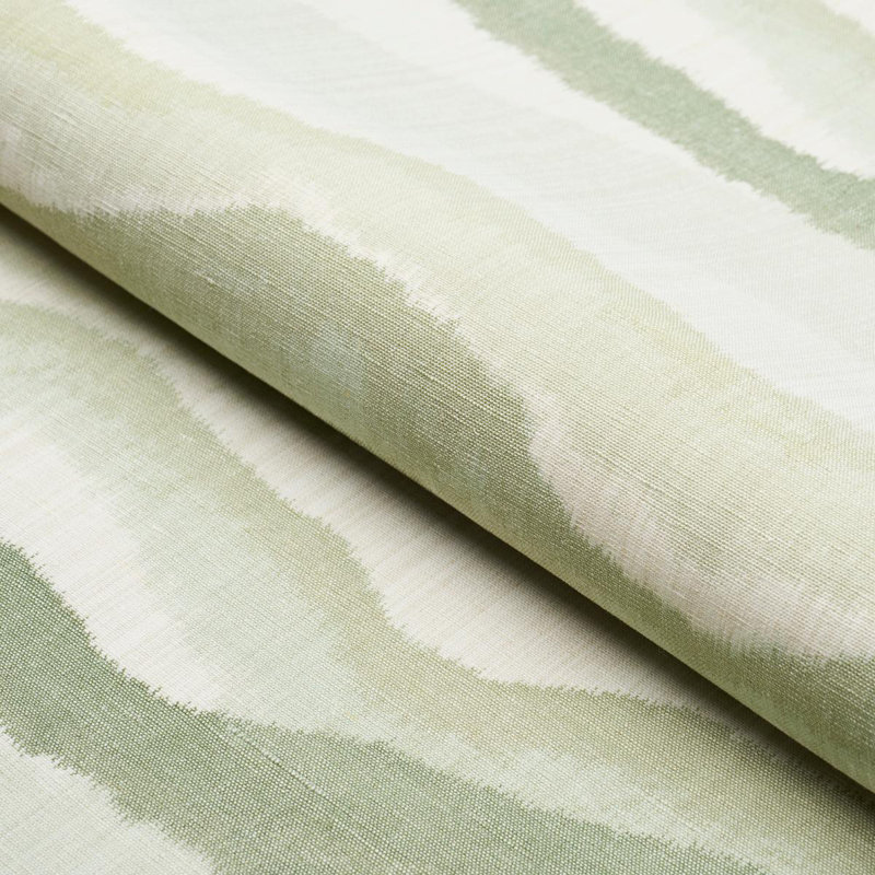Chandler Warp Print Fabric, Eucalyptus