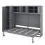 Grand lit escamotable avec armoires-397920233