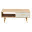 Table basse rectangulaire avec pieds solides, tiroir coulissant pour le rangement, table moderne pour le salon-1676847104