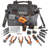 VonHaus Cordless Electric Screwdriver and Household Tool Set 94pc - Includes 3.6V/Cordless Lithium-ion Screwdriver with Bit Set & Hand Tool Kit-33746249