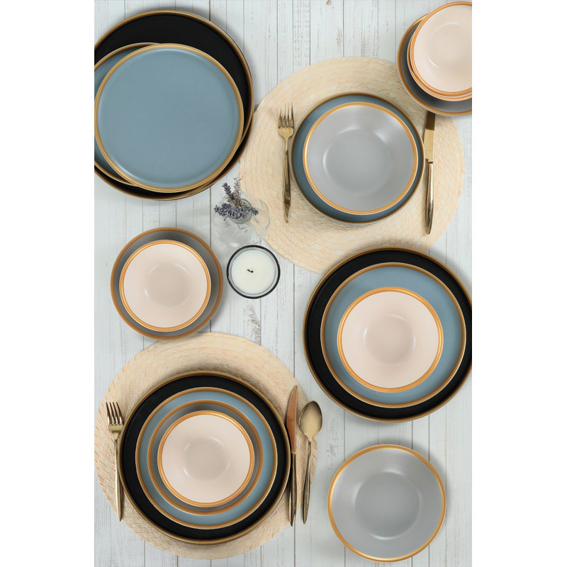 Faribault Piece Dinnerware Set - Service for 6
