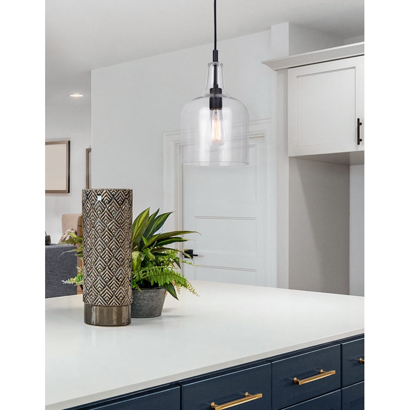 Curcio 1 - Light Single Pendant, Black