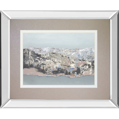 Terrain Wall Art - 34" x 40" - Mirrored Frame