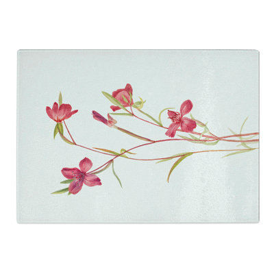 Farewell to Spring by Mary Vaux Walcott Chopping Board