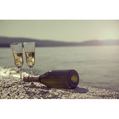 Champagne - Wrapped Canvas Print
