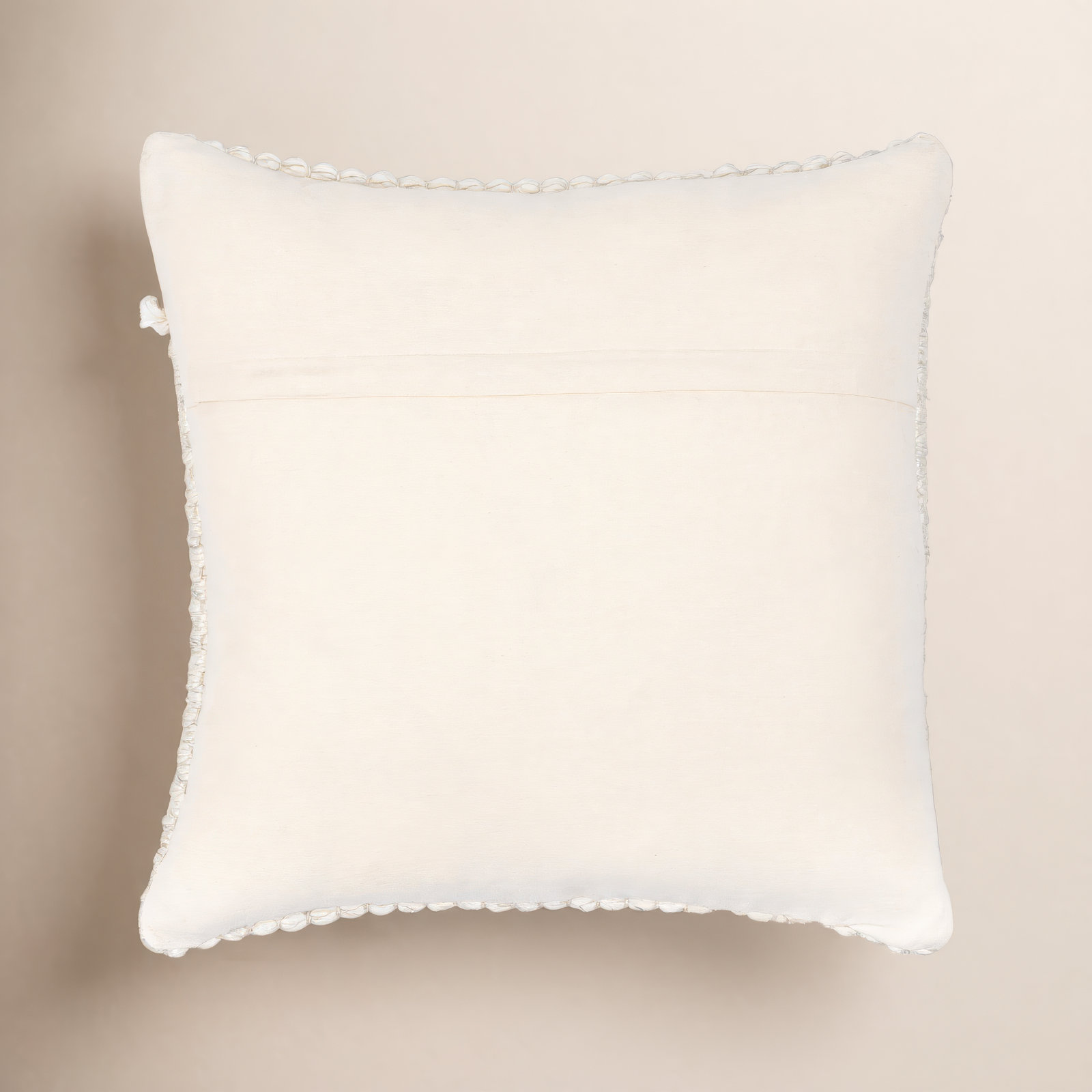 Sabirah Cotton Throw Pillow, 18" x 18", Polyester/Polyfill