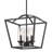 Skegness 3 - Light Steel Dimmable Geometric Chandelier-2058420101