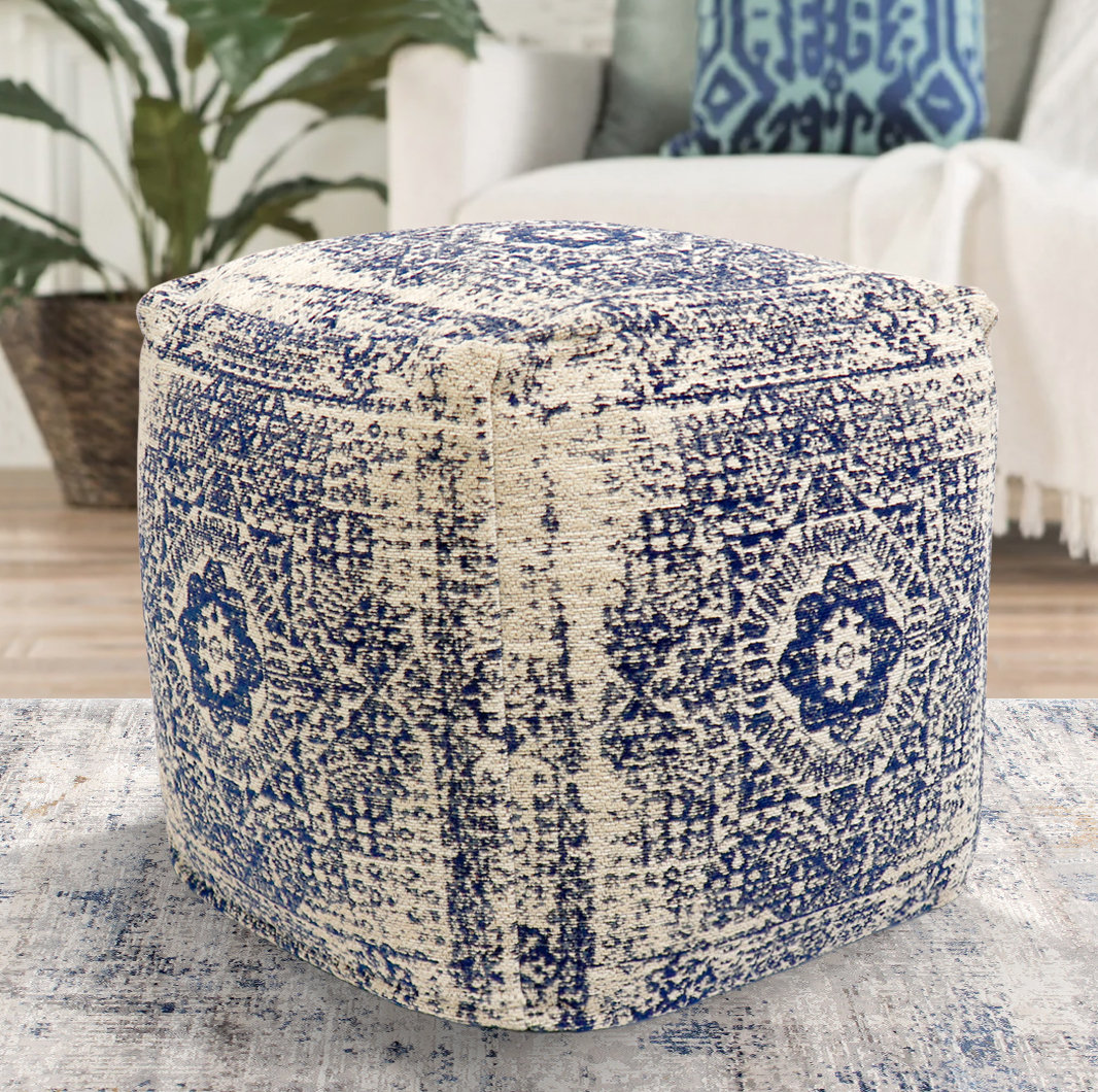 Grand Canyon Upholstered Pouf Pasargad