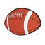 Sports Browm/White Area Rug-1986973912