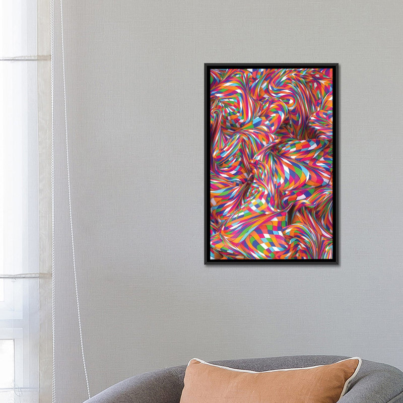 « smooth sight » par danny fabrice, reproduction d’impression sur toile tendue, H 26 po x l 18 po x P 1,5 po, Pas de tapis