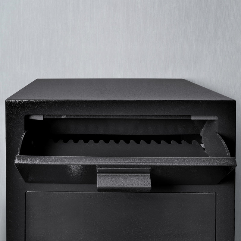 0.72 CUBIC FT KEYPAD BIOMETRIC DEPOSITORY SAFE