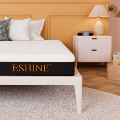 8" Firm Support Memory Foam Mattress with Green Tea Comfort Layer & Graphene Knit Cover – 100-Night Free Trial by ESHINE