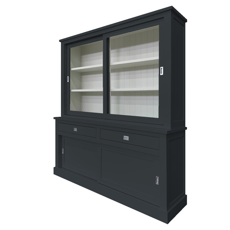 Antione Display Cabinet, Grey