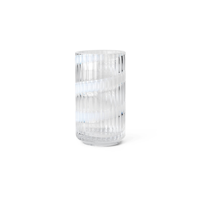 Lyngby Handmade Glass Table Vase, 6.1" H x 3.3" W x 3.3" D