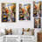 Reproduction d'art sur toile, Espagne, Espagne, rues colorées de Barcelone-91292583-91292588