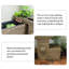 47.24"Creative decorative water feature for the garden