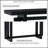 Contemporary Console Table with Wood Top, Extra Long Entryway Table for Hallway and Living Room Decor-17056877-17056870