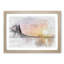 Vasco da Gama Bridge in Portugal in Abstract - Picture Frame Graphic Art Print-55763949-55763950