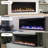 Modern Ember Aerus 50" Skyline Linear Multi Sided Smart Electric Fireplace - Alexa & Google Asst-96919427