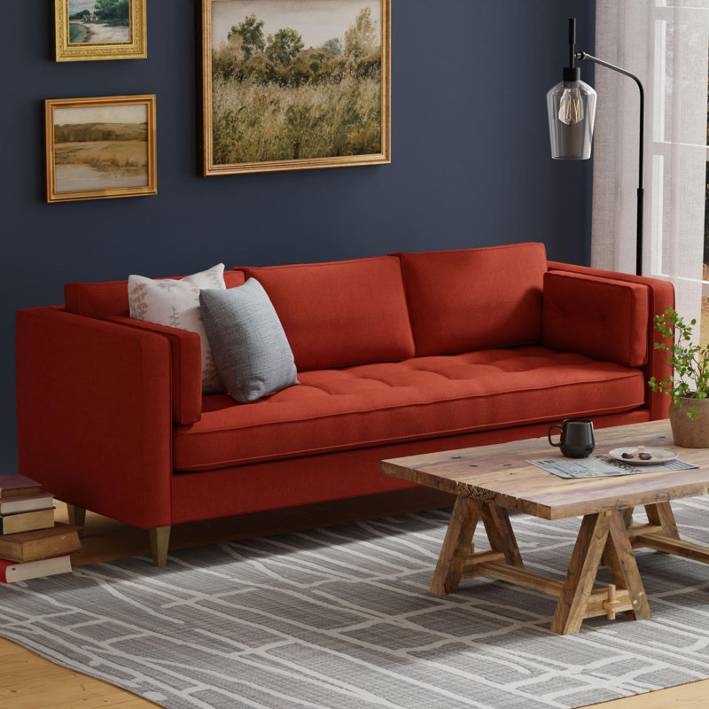 100% Wool Hand Tufted Area Rug, Rectangle 7' 9" x 9' 9"