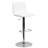 Niven Contemporary Button Tufted Adjustable Height Barstool with Chrome Base-881400183