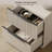 Modern Fluted 2-Drawer Nightstand-1112176590