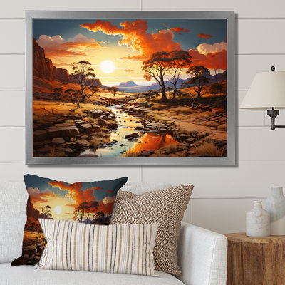 «Australie Outback Wonder III», reproduction d'art sur toile