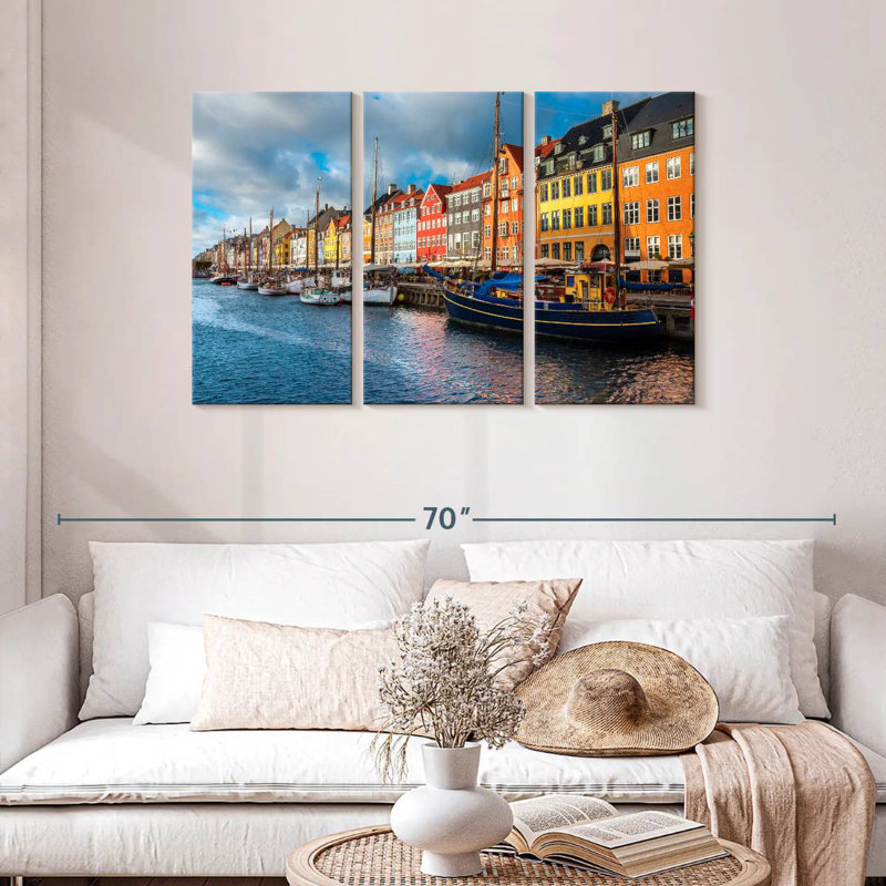 Hannes Nyhavn Port Copenhagen, H 28 po x l 45 po
