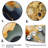 Brown Luxury Abstract Fluid Art II - 3 Piece Wrapped Canvas Print-1856090432