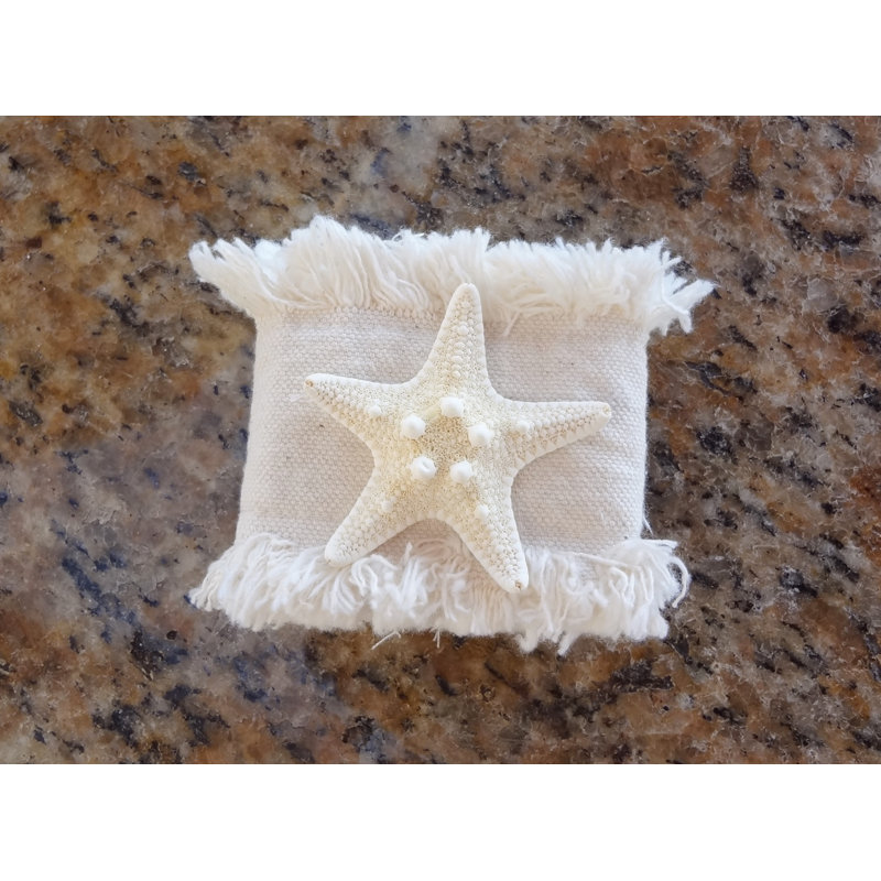 Rond de serviette étoile de mer naturelle