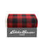 Eddie Bauer Cabin Plaid Flannel/Sherpa Throw Blanket-91022619