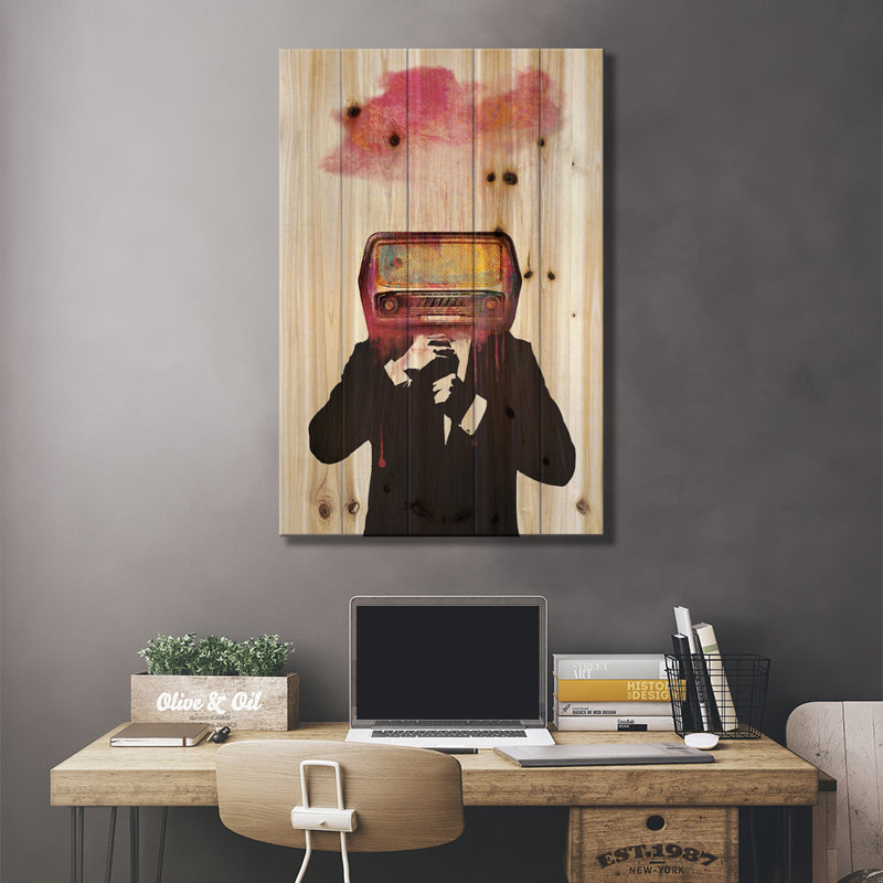 " Radiohead " by Dániel Taylor, 18" W x 26" H
