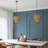 Kallock 1 - Light Gold/Black Pendant