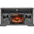 60 Inch Electric Fireplace Entertainment Center With Door Sensor-Dark Rustic Oak-199278360