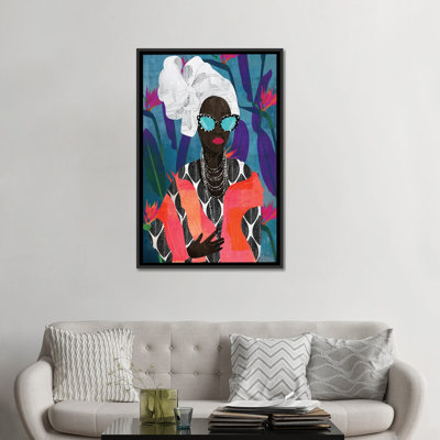 " Modern Turban Woman V " by Nikki Chu