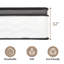 Ressorts ensachés 12 po avec matelas en mousse à mémoire de forme Euro-1677041880-1677041887