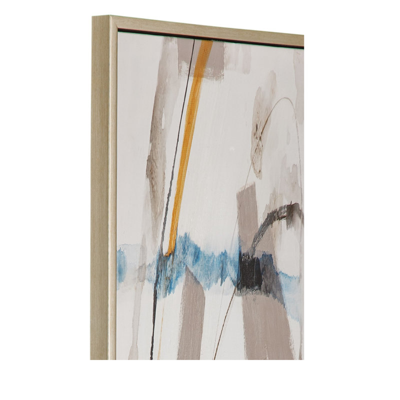Tranquil Flow Framed Canvas