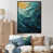 Black Floater Framed Canvas