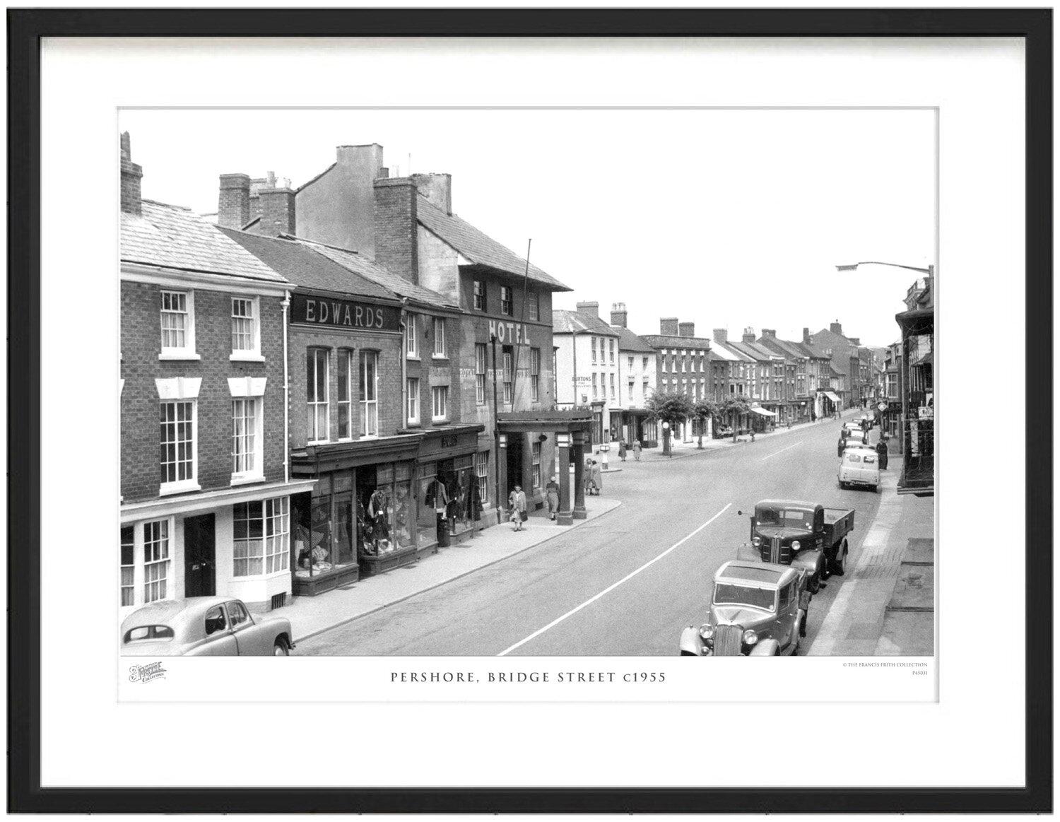 The Francis Frith Collection Pershore Bridge Street C1955 by