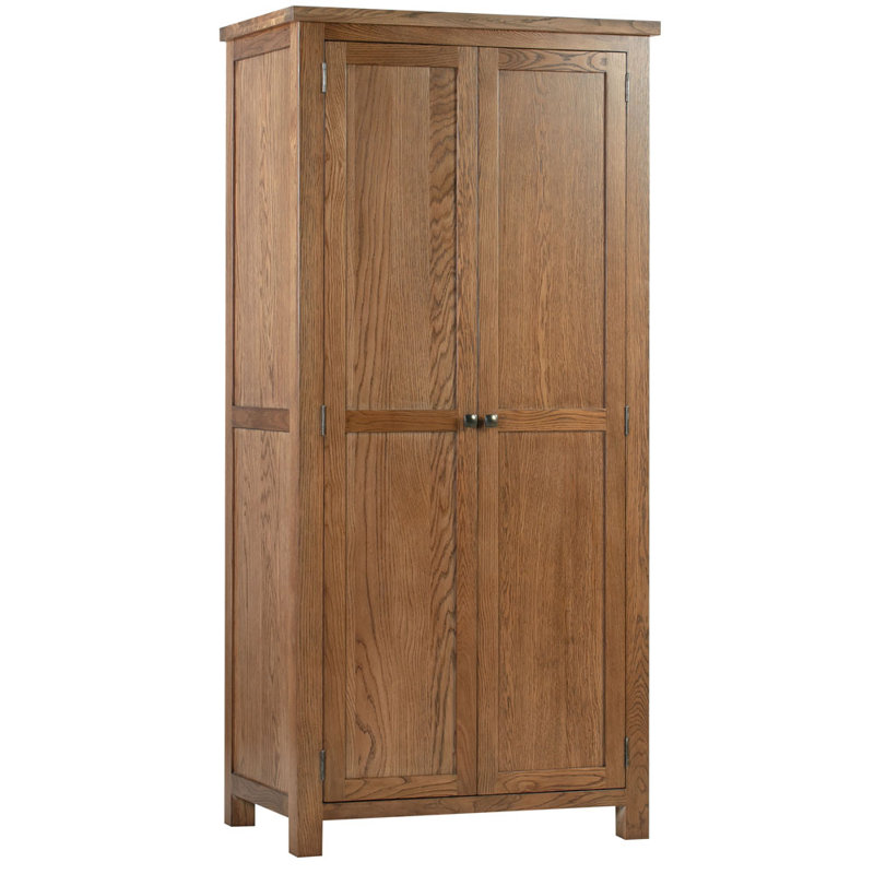 Benigni 2 Door Solid Wood Wardrobe