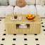 Table basse avec tiroirs et rangement caché-108305103