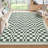 Washable Rugs for Living Room Modern Abstract Checkered Area Rugs Non Slip Carpet Indoor Stain Resistant Carpet for Dining Room Playroom Nursery-1742533903-1742533894