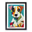 Bengoa Jack Russell Terrier Geometric Vol.3 - Picture Frame Print-641618451-641618455