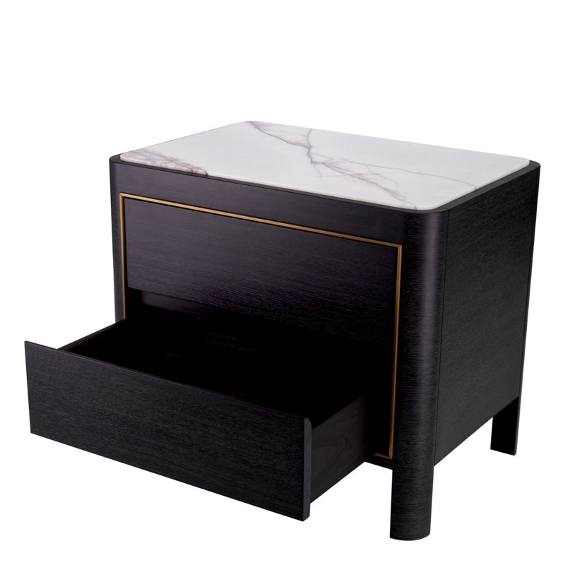 Corazon 25.59'' W Solid Wood Nightstand
