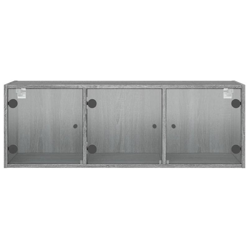 Bellburns Rectangle Accent Cabinet, Grey Sonoma