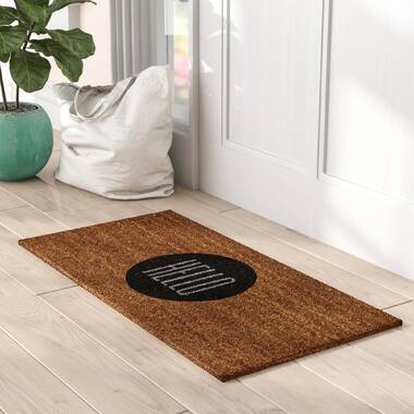 Red Barrel Studio® Martrud Hi I'm Mat 30 in. x 18 in. Non-Slip Outdoor Door  Mat & Reviews - Wayfair Canada